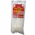 Tool City 7.9 in. L White Cable Tie 100 Pack Hot on Sale