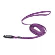 Coastal Li l Pals Dog Leash with Glitter Overlay (X-Small 3 8  x 6 , Orchid Sparkles) Online Sale