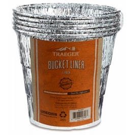 Disposable Bucket Liner, Aluminum, 5-Pk. Sale