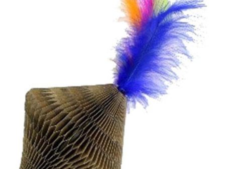 FEATHER TOP CORRUGATE TOY Discount