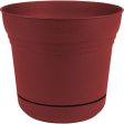 SATURN PLANTER (7 INCH, BURNT RED) on Sale