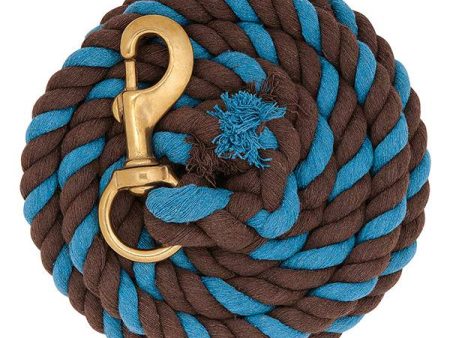 Weaver Leather Cotton Lead Rope With Brass Plated 225 Snap Supply