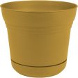 SATURN PLANTER (12 INCH, EARTHY YELLOW) For Sale