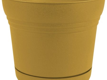 SATURN PLANTER (12 INCH, EARTHY YELLOW) For Sale