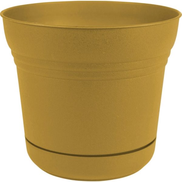 SATURN PLANTER (12 INCH, EARTHY YELLOW) For Sale