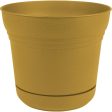 SATURN PLANTER (10 INCH, EARTHY YELLOW) Cheap