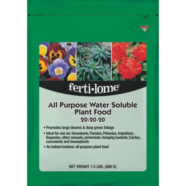 Ferti-lome 1.5 Lb. 20-20-20 All Purpose Dry Plant Food For Cheap