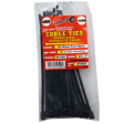 Tool City 8.25 in. L Black Cable Tie 50LB SD DOUBLE HEAD 25 Pack Supply