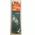 Tool City 11.8 in. L Green Cable Tie 100 Pack For Sale