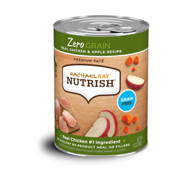 Rachael Ray® Nutrish® Premium Paté Zero Grain Real Chicken & Apple Recipe Wet Dog Food Online Hot Sale