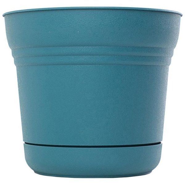 BLOEM SATURN PLANTER (10 INCH, BLUE) Online Sale