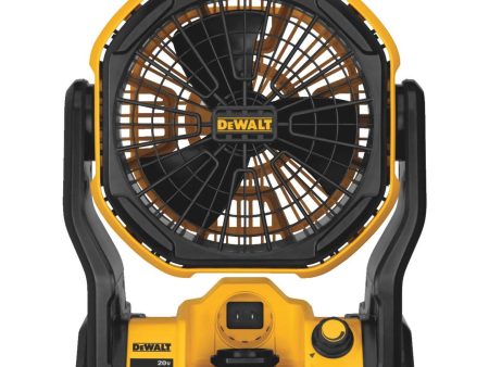 DeWalt 20 Volt Lithium-Ion 17 In. Corded Cordless Jobsite Fan (Bare Tool) For Sale