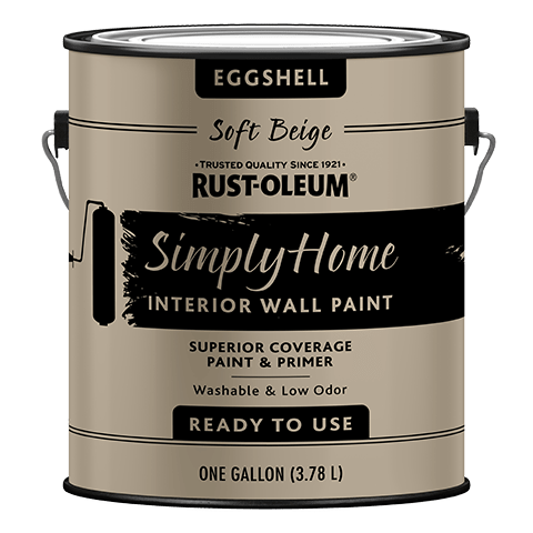 Rust-Oleum® Simply Home® Interior Wall Paint Eggshell Soft Beige on Sale