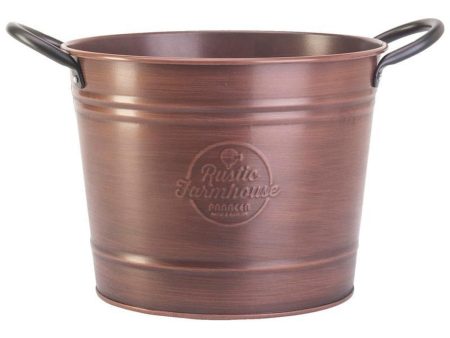 WASHTUB PLANTER (8 INCH, COPPER) For Discount