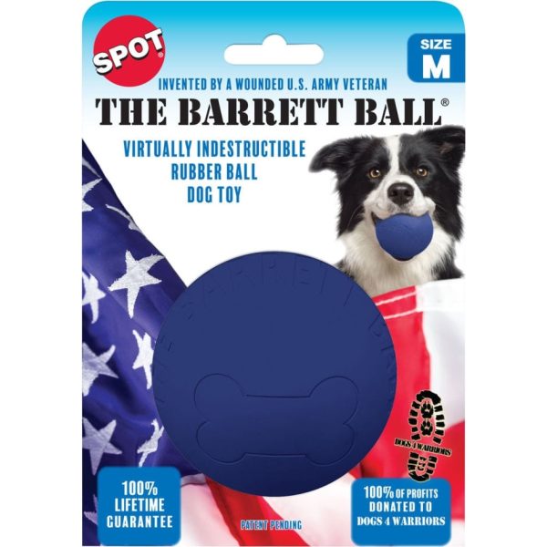 SPOT The Barrett Ball Dog Toy (Medium - 4 IN) Cheap