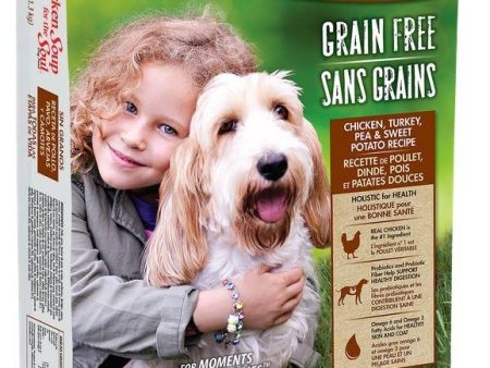 Chicken Soup For The Soul Grain Free Chicken, Turkey and Pea Dry Dog Food Online now