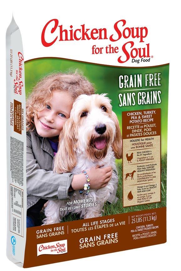 Chicken Soup For The Soul Grain Free Chicken, Turkey and Pea Dry Dog Food Online now