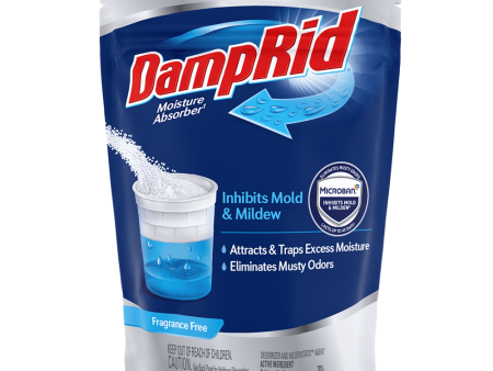 DampRid 42 oz. Fragrance Free Moisture Absorber Refill, White Hot on Sale