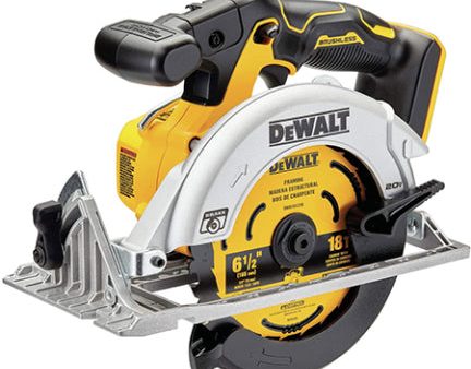 CIRCULAR SAW 20V 6 1 2 IN BK YL For Sale