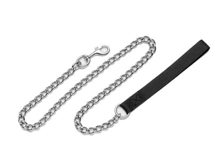 Coastal Pet Products Titan Chain Dog Leash with Nylon Handle Supply