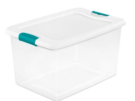 Sterilite Latching Box (64 Qt. - 1497, White) For Discount