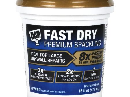 DAP FAST DRY Premium Spackling 1 Quart (1 quart, Off White) Online now