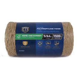 Polypropylene Twine, Brown, 1500-Ft. For Cheap