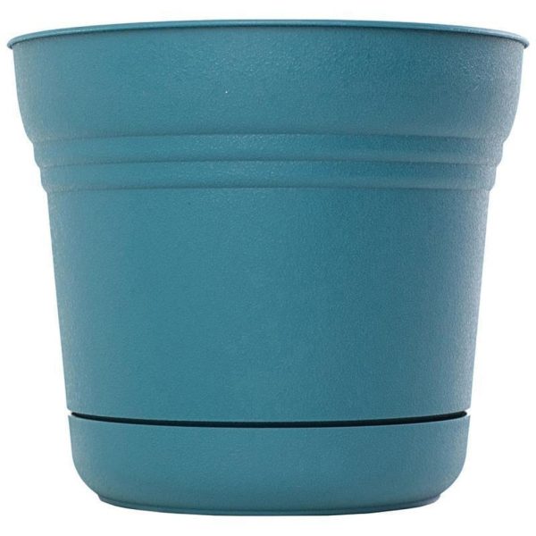 BLOEM SATURN PLANTER (12 INCH, BLUE) Online Hot Sale