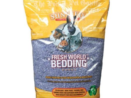 Sunseed Fresh World Bedding - Purple Supply