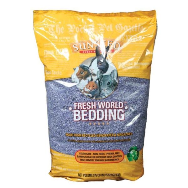 Sunseed Fresh World Bedding - Purple Supply