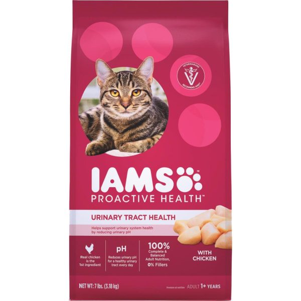 Iams Proactive Health Urinary Tract Formula 7 Lb. Chicken Flavor Adult Cat Food For Cheap