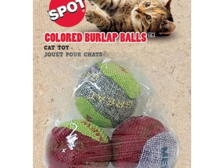 SPOT BURLAP BALLS (3 PK, ASSORTED) Fashion