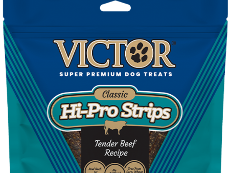 Victor Hi-Pro Strips with Tender Beef on Sale