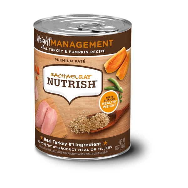 Rachael Ray® Nutrish® Premium Paté Weight Management Real Turkey & Pumpkin Recipe Wet Dog Food Sale