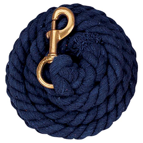 Weaver Leather Cotton Lead Rope With Brass Plated 225 Snap Supply