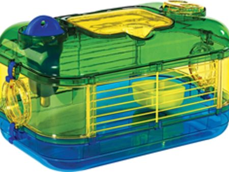 CRITTERTRAIL CARRY & GO TRAVEL HABITAT (12.5X 8X7.5 IN, MULTI) on Sale