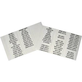 Circuit Breaker Load Center Markers, 90-Ct. Online now