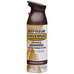 Rust-Oleum® Forged Hammered Spray Paint Burnished Amber Online now