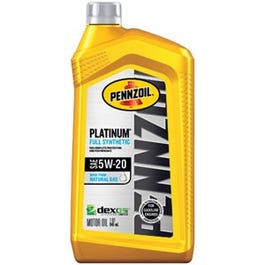 Platinum Motor Oil, Synthetic, 5W-20, 1-Qt. Discount