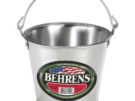 BEHRENS GALVANIZED STEEL PAIL For Sale