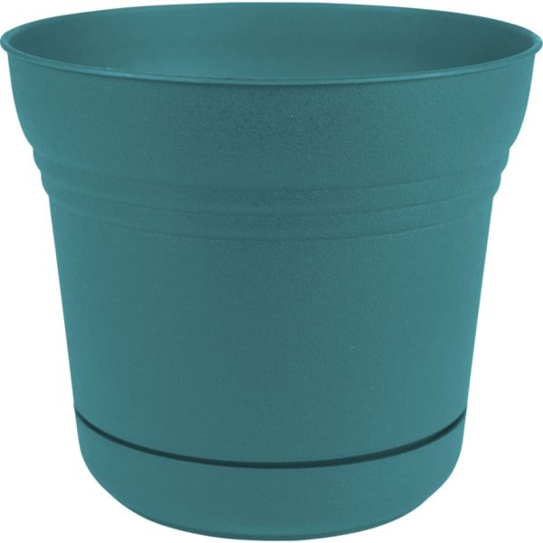 SATURN PLANTER (12 INCH, BERMUDA TEAL) Supply