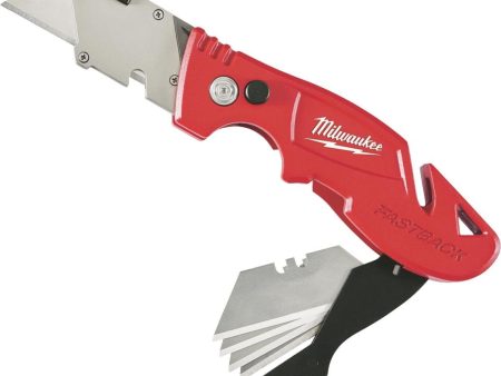 Milwaukee FASTBACK Flip Utility Knife with Blade Storage For Discount