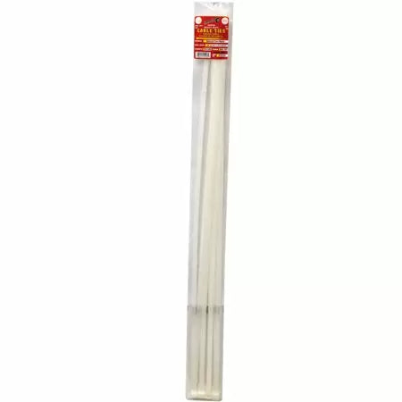 Tool City 40 In. L White Cable Tie 10 Pack Online now