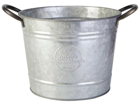 WASHTUB PLANTER (8 INCH, GALVANIZED) Online