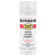 Rust-Oleum® Clear Enamel Satin Clear For Discount