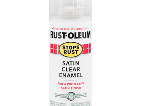 Rust-Oleum® Clear Enamel Satin Clear For Discount