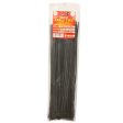 Tool City 14.5 In. L Black Cable Tie 50LB SD SCREW MOUNT 100 Pack Online Sale