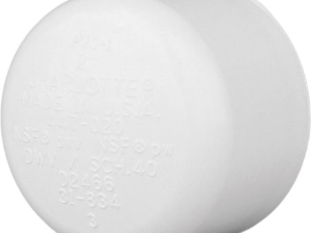 Charlotte Pipe 1 In. Schedule 40 Pressure Slip PVC Cap For Cheap