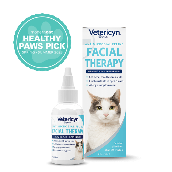 Vetericyn Plus® Antimicrobial Feline Facial Therapy Fashion