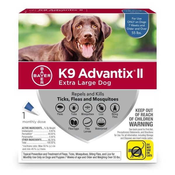 Bayer K9 Advantix II Extra Large Dog Online Sale